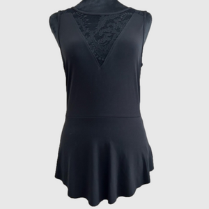 tank top, with flared bottom by Velvet Black S